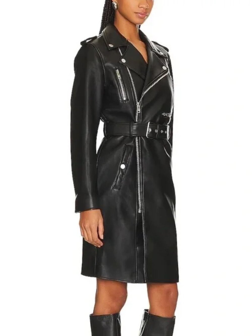 NWT MOTHER The Long Chopper Jacket